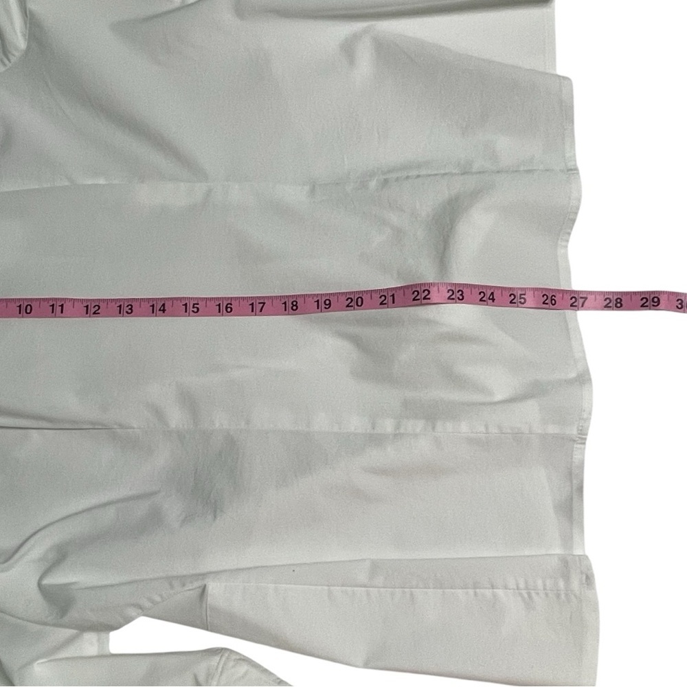 Just My Size Classic White Blouse - Picture 9 of 12